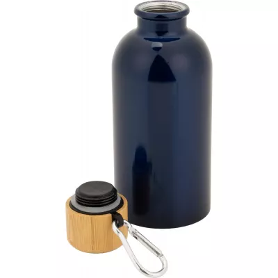 Butelka metalowa 400 ml MARILYN - granatowy (8497244)