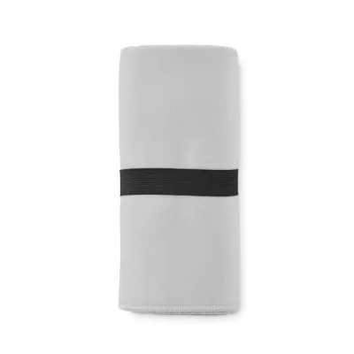 Ręcznik plażowy z mikrofibry 80x160 cm 200 g/m² WAXOFF - Szary (MO2583-07)