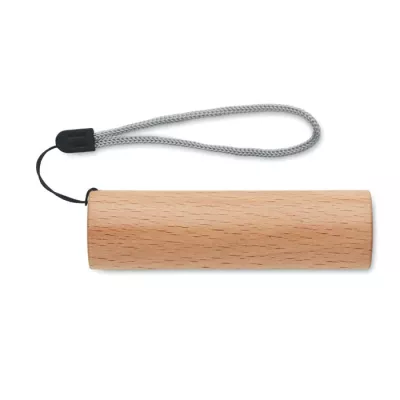 Latarka akumulatorowa z drewna bukowego 5W LITE - Drewna (MO2137-40)