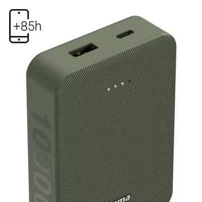 Power bank 10000 mAh Hama Power Pack - zielony (VH023-06)