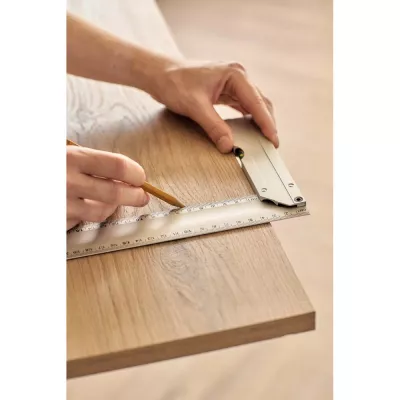 Kątownik 30 cm - srebrny (VB177-32)