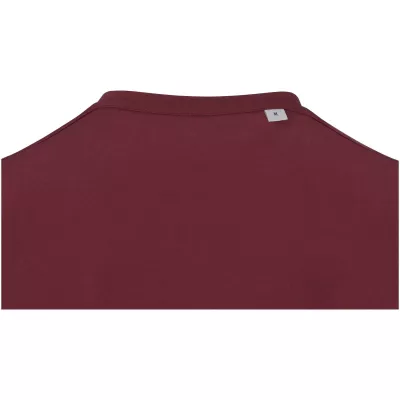 Balfour organiczna koszulka unisex o gramaturze 200 g/m² z krótkim rękawem i certyfikatem OCS - Głęboki bordowy (39557-DPBURGUN)