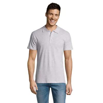 Koszulka polo męska piqué 170 g/m² Sol's SUMMER II - Popiól (S11342-AS)