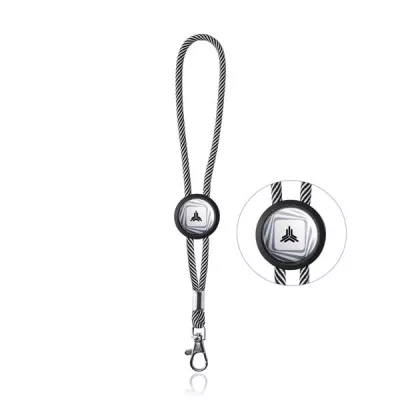 Regulowana smycz sznurkowa z karabińczykiem - Jasno zielony (IP14081343)