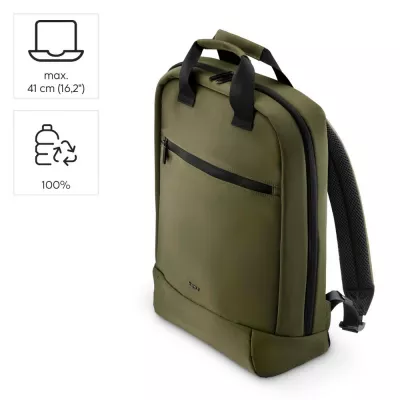 Plecak laptopa 16,2" Hama Lightweight - zielony (VH040-06)