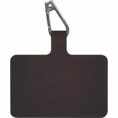 Smycz z ładowarką typu C LIAM - czarny (3498403)