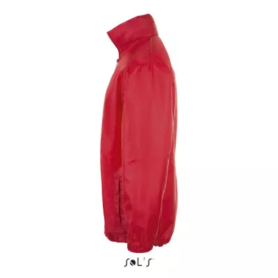 Wiatrówka unisex z kapturem 210 g/m² Sol's SHIFT - Czerwony (S01618-RD)