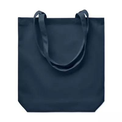 Torba bawełniana na zakupy 270 g/m² RASSA COLOURED - Francuski Granat (MO6442-85)