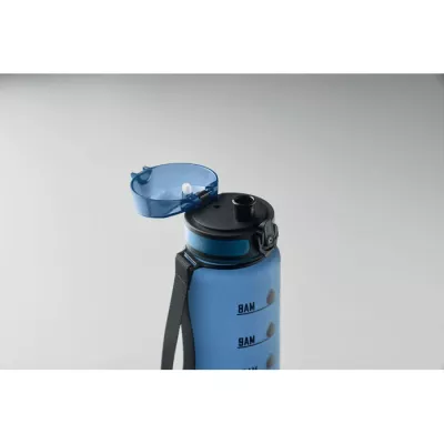 Butelka sportowa RPET 1000 ml ISFORDEN MARK - Przezroczysty Blekitny (MO2672-52)
