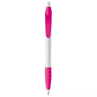 Długopis plastikowy (ABS) Cosmo - biało / różowy (LT87622-N0176)