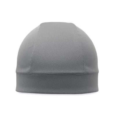 Czapka sportowa z wentylacją z poliestru SHIELD - Szary (MO2878-07)