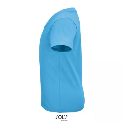 Koszulka organiczna 150 g/m² Sol's CRUSADER KIDS - Aqua (S03580-AQ)