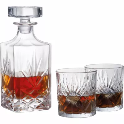 Zestaw do whisky DARLENE - beżowy (8564813)