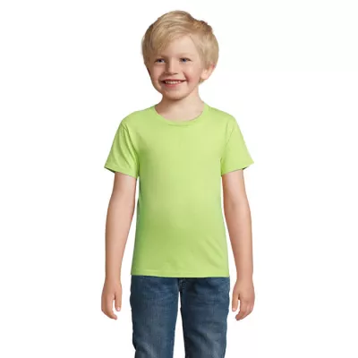 Koszulka dziecięca organiczna Sol's PIONEER KIDS - Apple Green (S03578-AG)