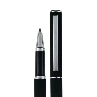 Pióro kulkowe touch pen soft touch CLAUDIE Pierre Cardin - czarny (B0300801IP303)