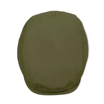 Czapka kaszkiet z bawełny twill 235 g/m² FLAT PEAK - Zieleń Wojskowa (MO2850-49)