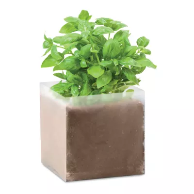 Zestaw do uprawy bazylii w torebce BASIL - Bezowy (MO9545-13)