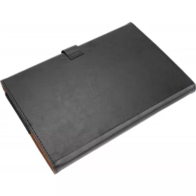 Notatnik A5 w linie CrisMa EDNA - czarny (2477703)