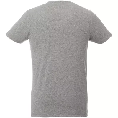 Męski organiczny t-shirt Balfour - Szary melanż (38024-GREY MEL)