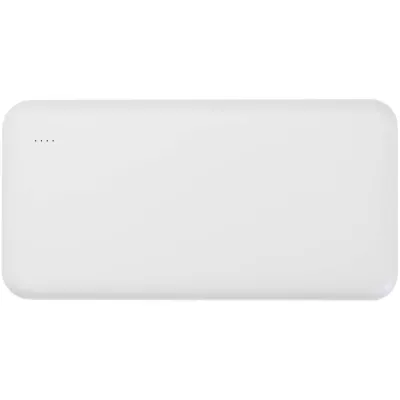 Intan powerbank o pojemności 10 000 mAh i mocy 10 W z tworzyw sztucznych pochodzących z recyklingu - Biały (12445801)