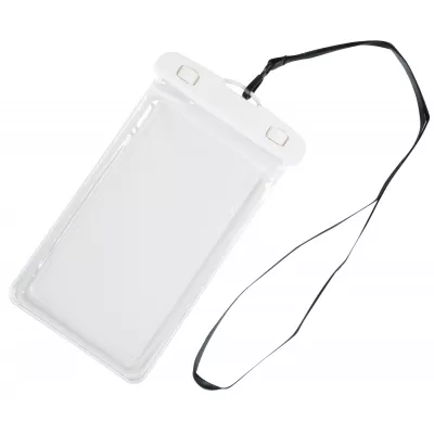Torebka na telefon DIVER - biały, transparentny (56-0404924)
