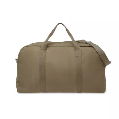 Torba podróżna z recyklingu 450 g/m² DUFFAS COLOUR - Zieleń Wojskowa (MO2508-49)