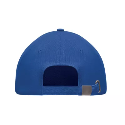 Czapka z daszkiem 5-panelowa 260 g/m² LONG BEACH SINGA - Niebieski (MO6875-37)