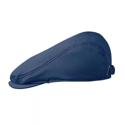 Czapka kaszkiet z bawełny twill 235 g/m² FLAT PEAK - Niebieski (MO2850-04)
