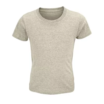 Koszulka organiczna 150 g/m² Sol's CRUSADER KIDS - Heather Beige (S03580-HB)