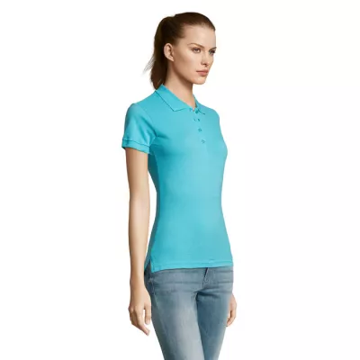 Koszulka polo damska piqué 170 g/m² Sol's PASSION - Niebieski Atol (S11338-AL)