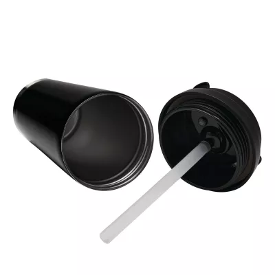 Butelka termiczna z podwójną izolacją - czarny (56-0304740)