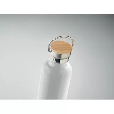 Termos z bambusową pokrywką 750 ml HELSINKI MED - Bialy (MO6372-06)