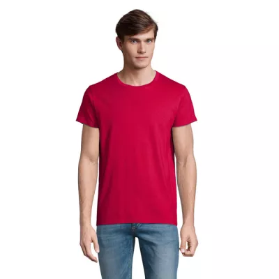 Koszulka męska organiczna 150 g/m² Sol's CRUSADER MEN - Fuchsia (S03582-FU)