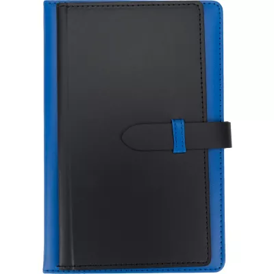 Notatnik A5 w linie z wizytownikiem MARTIN - niebieski (2008804)