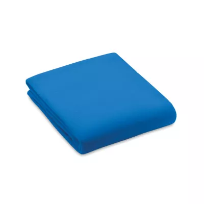 Koc polarowy RPET 120x150 cm 130 g/m² BOGDA - Niebieski (MO6805-37)