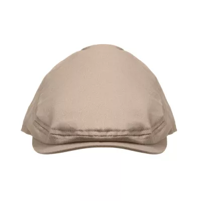 Czapka kaszkiet z bawełny twill 235 g/m² FLAT PEAK - Bezowy (MO2850-13)