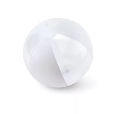 Piłka plażowa dmuchana 24 cm AQUATIME - Bialy (MO8701-06)