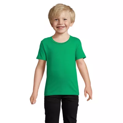 Koszulka organiczna 150 g/m² Sol's CRUSADER KIDS - Zielony (S03580-KG)