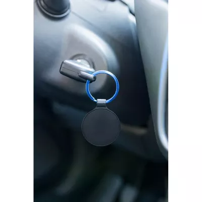 Okrągły brelok do kluczy | Ando - granatowy (VA097-04)