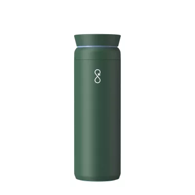 Ocean Bottle Peak Brew 590 ml kubek z recyklingowanej stali nierdzewnej - Leśny zielony (10094164)