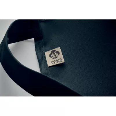 Fartuch z bawełny organicznej 240 g/m² GAMMA - Niebieski (MO2249-04)