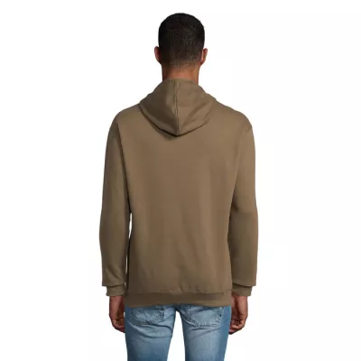 Bluza unisex z kapturem 280 g/m² Sol's CONDOR - Army (S03815-AR)