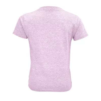 Koszulka organiczna 150 g/m² Sol's CRUSADER KIDS - Heather Pink (S03580-HP)