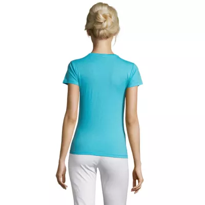 Koszulka damska dopasowana 150 g/m² Sol's REGENT WOMEN - Niebieski Atol (S01825-AL)