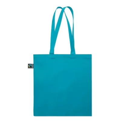Torba Fairtrade z klinem 180 g/m² OSOLE++ COLOUR - Turkusowy (MO2590-12)