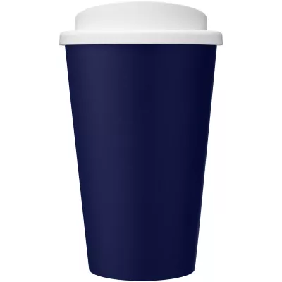 Kubek Americano Eco z recyklingu o pojemności 350 ml - Biały-Niebieski (21042226)