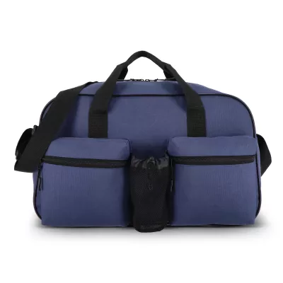 Torba sportowo-podróżna R-PET 600D 46 x 21 x 27,5 cm 25 l - ciemnoniebieski (LT95367-N0010)
