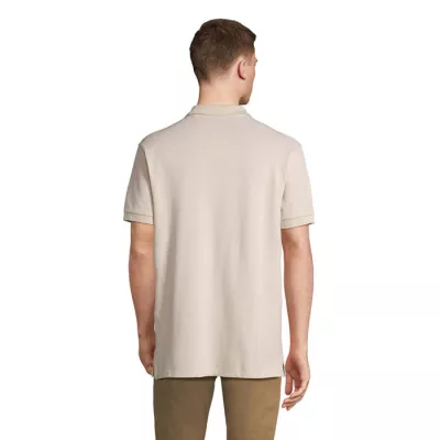 Koszulka polo męska z czesanej bawełny Sol's PACIFIC - Linen Twin (S04439-LN)
