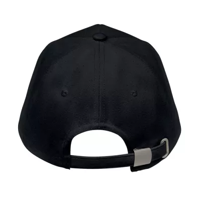 Czapka z daszkiem organiczna 250 g/m² BICCA CAP - Czarny (MO6432-03)