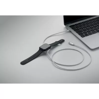 Kabel USB-C 60W z ładowarką do smartwatcha ARGER - Czarny (MO3151-03)
